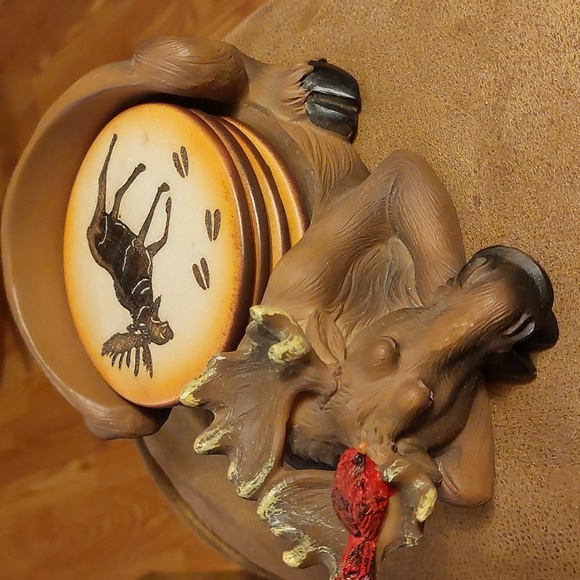 Moose coaster set - Picture 2 of 6